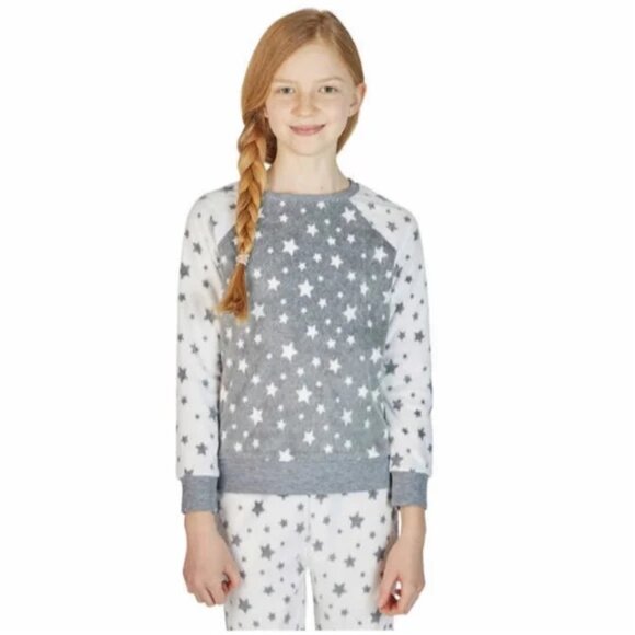 BCBG Girls Star Fleeced Sleep Set XS (5/6) - Picture 3 of 6